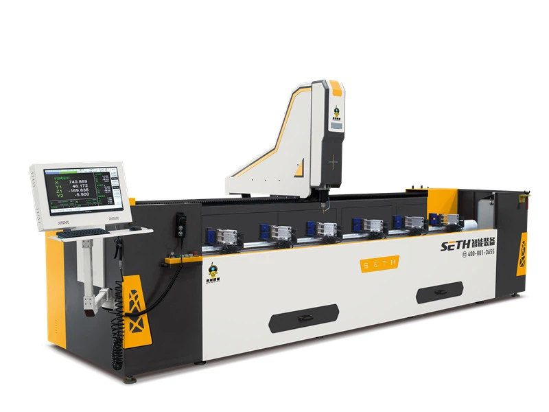 4 Axis CNC Drilling Milling Processing Center