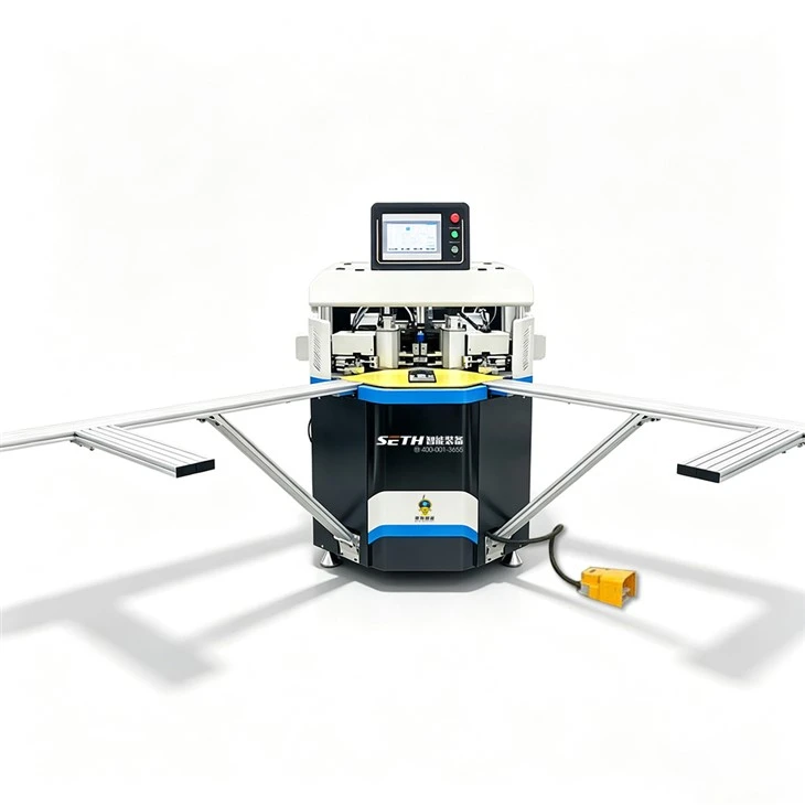 Aluminum Window Processing CNC Corner Crimping Machine