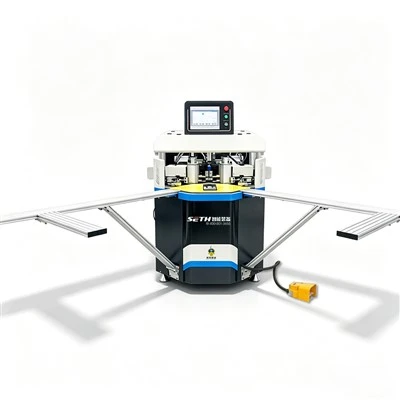 Aluminum Window Processing CNC Corner Crimping Machine